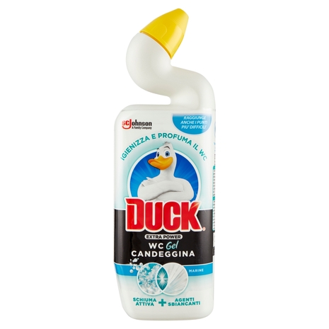 Duck WC Gel Candeggina - Liquido per WC, Fragranza Marine, 750 ml